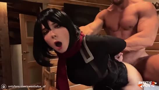 Подружка с классными формами удивила друга косплей прикидом 8